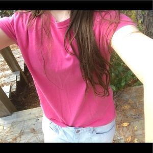 J. Crew Pink T-Shirt FINAL PRICE